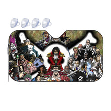 Load image into Gallery viewer, Anime One Piece Car Sunshade