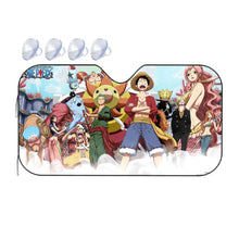 Load image into Gallery viewer, Anime One Piece Car Sunshade