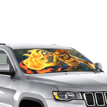 Load image into Gallery viewer, Anime One Piece Car Sunshade