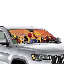 Load image into Gallery viewer, Anime One Piece Car Sunshade