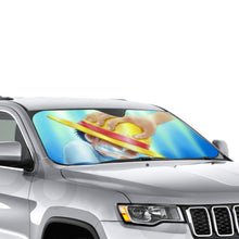 Load image into Gallery viewer, Anime One Piece Car Sunshade