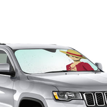 Load image into Gallery viewer, Anime One Piece Car Sunshade