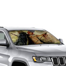 Load image into Gallery viewer, Anime One Piece Car Sunshade
