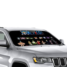 Load image into Gallery viewer, Anime One Piece Car Sunshade