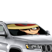 Load image into Gallery viewer, Anime One Piece Car Sunshade