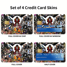 Load image into Gallery viewer, Anime One Piece Credit Card Skins (4-in-1 Pack)