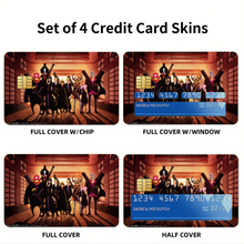 Load image into Gallery viewer, Anime One Piece Credit Card Skins (4-in-1 Pack)