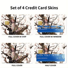 Load image into Gallery viewer, Anime One Piece Credit Card Skins (4-in-1 Pack)