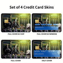 Load image into Gallery viewer, Anime One Piece Credit Card Skins (4-in-1 Pack)