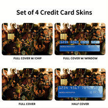 Load image into Gallery viewer, Anime One Piece Credit Card Skins (4-in-1 Pack)
