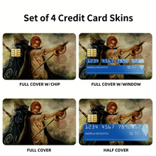 Load image into Gallery viewer, Anime One Piece Credit Card Skins (4-in-1 Pack)