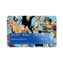 Load image into Gallery viewer, Anime One Piece Credit Card Skins (4-in-1 Pack)