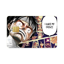 Load image into Gallery viewer, Anime One Piecer Credit Card Skins (4-in-1 Pack)