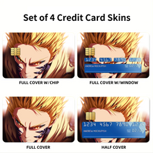 Load image into Gallery viewer, Anime One-Punch Man Credit Card Skins (4-in-1 Pack)