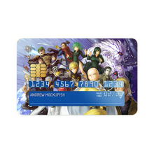 Load image into Gallery viewer, Anime One-Punch Man Credit Card Skins (4-in-1 Pack)