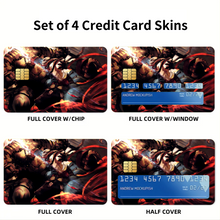 Load image into Gallery viewer, Anime Overlord Credit Card Skins (4-in-1 Pack)