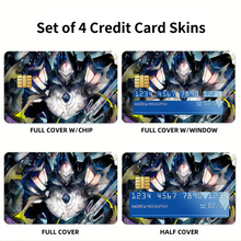Load image into Gallery viewer, Anime Overlord Credit Card Skins (4-in-1 Pack)