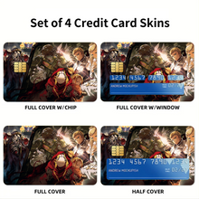 Load image into Gallery viewer, Anime Overlord Credit Card Skins (4-in-1 Pack)