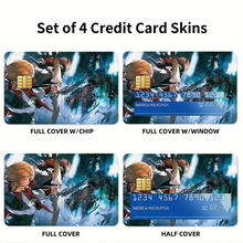 Load image into Gallery viewer, Anime Overlord Credit Card Skins (4-in-1 Pack)