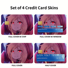 Load image into Gallery viewer, Anime Overlord Credit Card Skins (4-in-1 Pack)