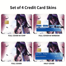 Load image into Gallery viewer, Anime Overlord Credit Card Skins (4-in-1 Pack)
