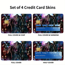 Load image into Gallery viewer, Anime Overlord Credit Card Skins (4-in-1 Pack)