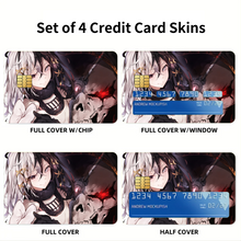 Load image into Gallery viewer, Anime Overlord Credit Card Skins (4-in-1 Pack)