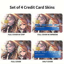 Load image into Gallery viewer, Anime Overlord Credit Card Skins (4-in-1 Pack)