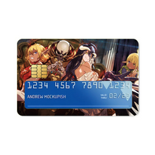 Load image into Gallery viewer, Anime Overlord Credit Card Skins (4-in-1 Pack)