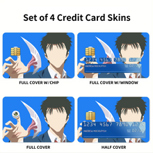 Load image into Gallery viewer, Anime Parasyte -the maxim- Credit Card Skins (4-in-1 Pack)