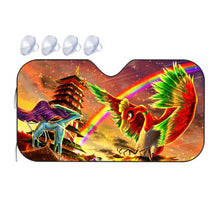 Load image into Gallery viewer, Anime Pokémon Car Sunshade