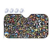 Load image into Gallery viewer, Anime Pokémon Car Sunshade