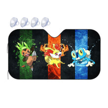 Load image into Gallery viewer, Anime Pokémon Car Sunshade