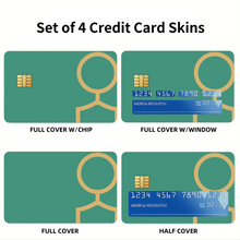 Load image into Gallery viewer, Anime Pokémon Credit Card Skins (4-in-1 Pack)