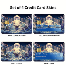 Load image into Gallery viewer, Anime Pokémon Credit Card Skins (4-in-1 Pack)