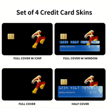 Load image into Gallery viewer, Anime Pokémon Credit Card Skins (4-in-1 Pack)