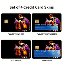 Load image into Gallery viewer, Anime Pokémon Credit Card Skins (4-in-1 Pack)