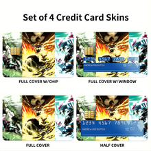Load image into Gallery viewer, Anime Pokémon Credit Card Skins (4-in-1 Pack)