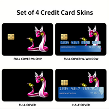 Load image into Gallery viewer, Anime Pokémon Credit Card Skins (4-in-1 Pack)