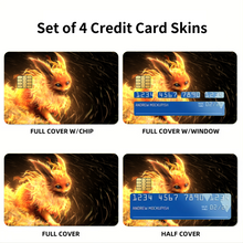 Load image into Gallery viewer, Anime Pokémon Credit Card Skins (4-in-1 Pack)