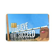 Load image into Gallery viewer, Anime Pokémon Credit Card Skins (4-in-1 Pack)