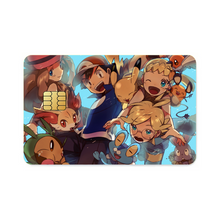 Load image into Gallery viewer, Anime Pokémon Credit Card Skins (4-in-1 Pack)