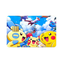 Load image into Gallery viewer, Anime Pokémon Credit Card Skins (4-in-1 Pack)