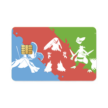 Load image into Gallery viewer, Anime Pokémon Credit Card Skins (4-in-1 Pack)