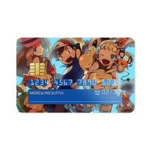 Load image into Gallery viewer, Anime Pokémon Credit Card Skins (4-in-1 Pack)