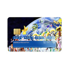 Load image into Gallery viewer, Anime Pokémon Credit Card Skins (4-in-1 Pack)