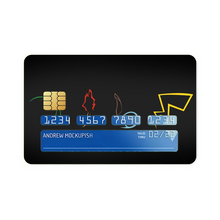 Load image into Gallery viewer, Anime Pokémon Credit Card Skins (4-in-1 Pack)
