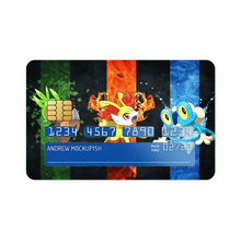 Load image into Gallery viewer, Anime Pokémon Credit Card Skins (4-in-1 Pack)