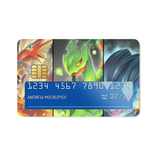 Load image into Gallery viewer, Anime Pokémon Credit Card Skins (4-in-1 Pack)