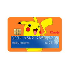 Load image into Gallery viewer, Anime Pokémon Credit Card Skins (4-in-1 Pack)